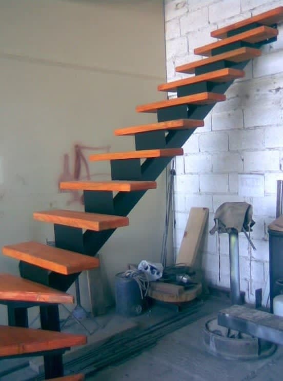 Escalera de eje central